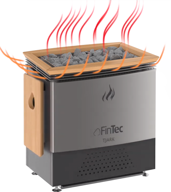 FinTec Elektro-Saunaofen TJARK Bestandteile