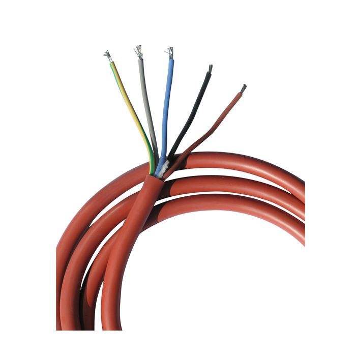 Silikonkabel SIHF-JB 5 x 2,5 mm² - 1 Meter main product photo