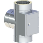 T-Anschluss 90° DW ECO Ø130 mit Reinigung