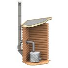 Edelstahl-Kamin für Ihren Holz-Saunaofen