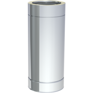 DW-ECO Ø130 Längenelement 500 mm