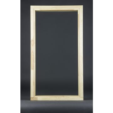 Saunafenster Klar-Glas 490 x 1860 mm