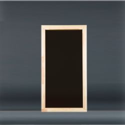 Saunafenster Bronze-Glas 490 x 890 mm