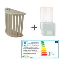 Sauna Wandlampen-Set