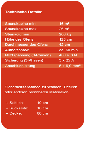 15 kW Elektro-Sauna-Ofen von IKI KIUAS. Perfektes Aufguss-Verhalten, Hohe Steinkapazität, original Finnisch. Für die finnische Sauna. Mit externer Sauna-Steuerung. Ideal für Hotels